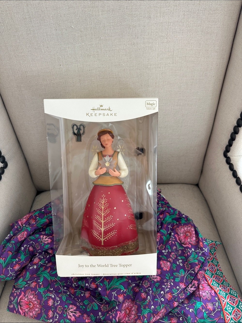 Handcrafted Angel Tree Topper